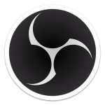 Logo de OBS Studio.