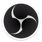 Logo de OBS Studio.